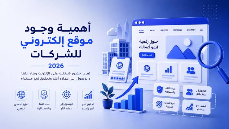 أهمية امتلاكك لموقع إلكتروني لشركتك